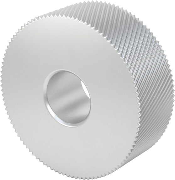 M42 Yüksek Hızlı Takım Çeliği Tırtıl, Sol El Spiral, İnce Yüzey için, 1" Çap, 33 Diş İnç Başına