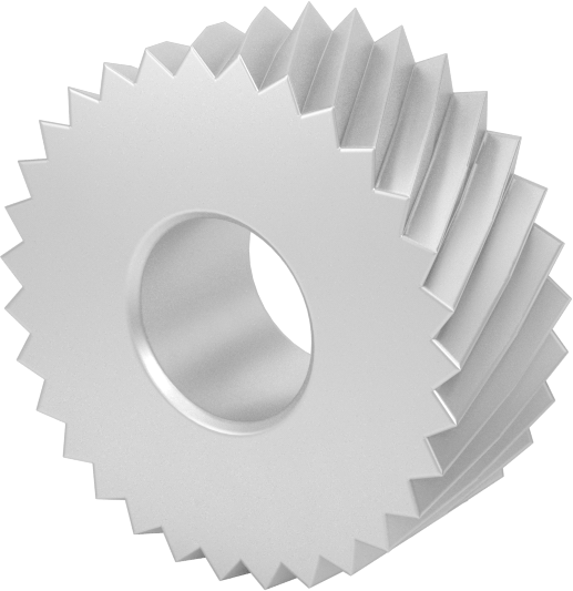 M42 Yüksek Hızlı Takım Çeliği Tırtıl, Sol El Spiral, Orta Kaplama için, 1/2" Çap