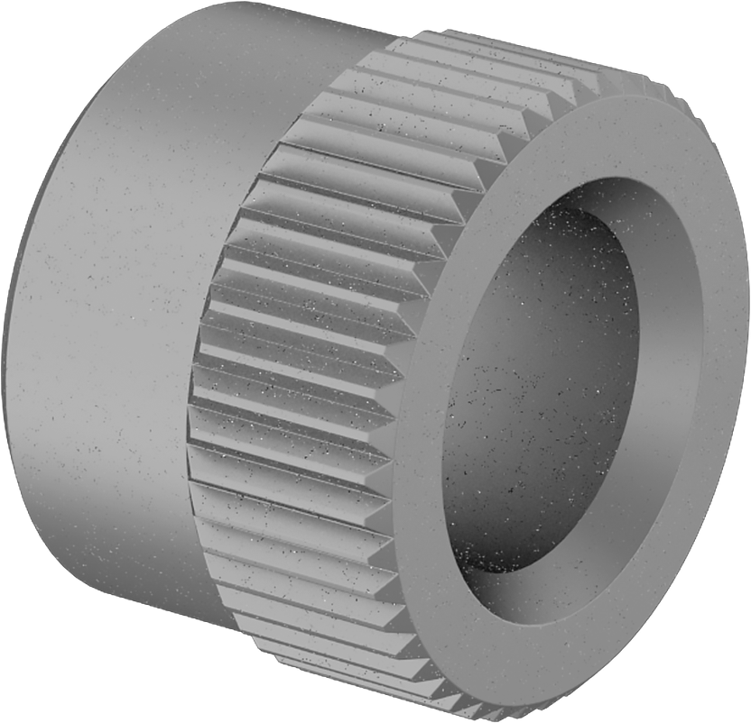 Yumuşak Metal ve Ahşap için Matkap Burcu, 0.375" ID, 5/8" OD, 1/2" Uzunluk