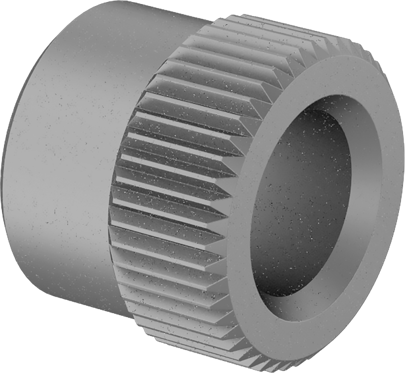 Yumuşak Metal ve Ahşap için Matkap Burcu, 0.25" ID, 13/32" OD, 3/8" Uzunluk