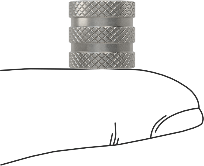 Plastik için Strong-Hold Matkap Burcu, 0.277" ID, 1/2" OD, 1/2" Uzunluk