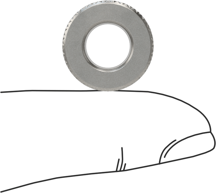 Plastik için Strong-Hold Matkap Burcu, 0.323" ID, 5/8" OD, 1/2" Uzunluk