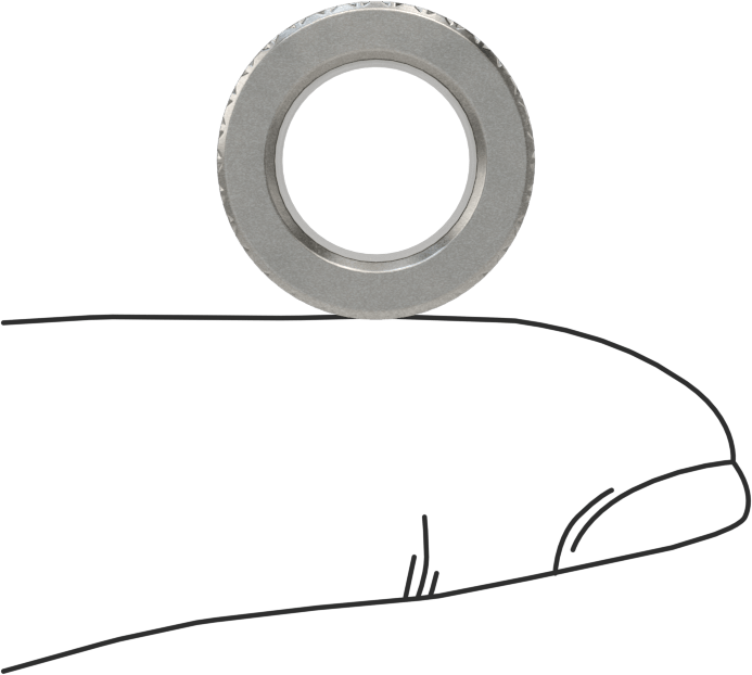Plastik için Strong-Hold Matkap Burcu, 0.397" ID, 5/8" OD, 1/2" Uzunluk