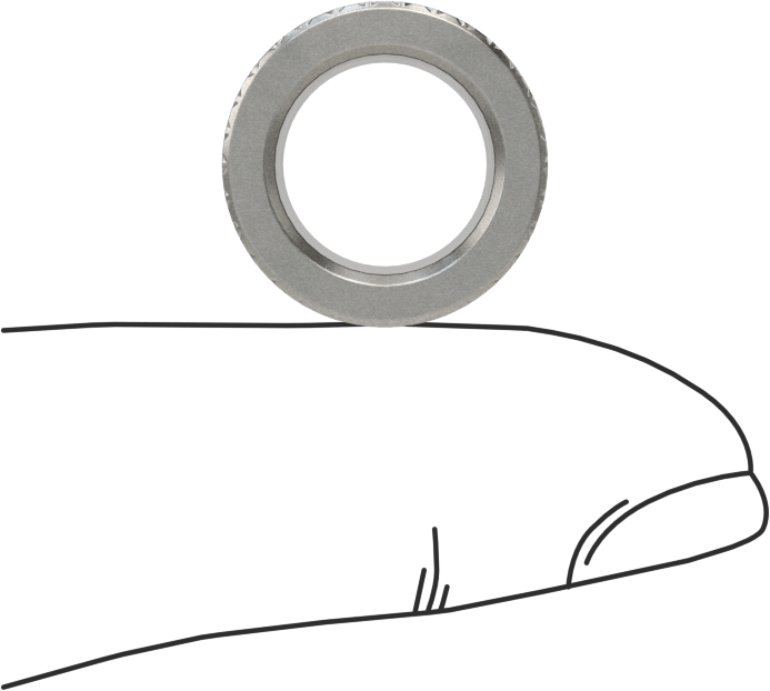 Plastik için Strong-Hold Matkap Burcu, 0.4219" ID, 5/8" OD, 1/2" Uzunluk