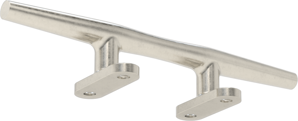 Sarmalı Halat Kelepçesi, 5/8" Halat Çapı için, 316 Paslanmaz Çelik, 8" Uzunluk, 1-1/2" Toplam Yükseklik