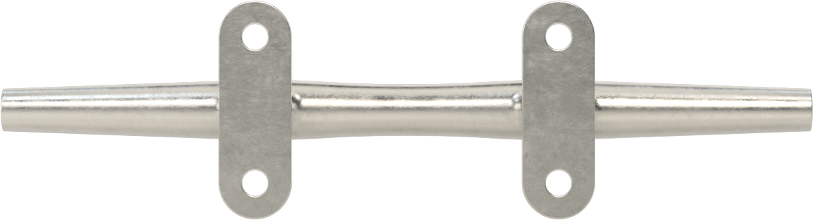 Sarmalı Halat Kelepçesi, 3/4" Halat Çapı için, 316 Paslanmaz Çelik, 10" Uzunluk, 1-7/8" Toplam Yükseklik