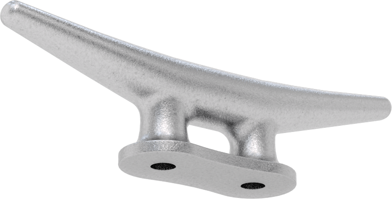 Sarmalı Halat Kelepçesi, 1/4" Halat Çapı için, 3-1/2" Uzunluk, Galvanizli Demir