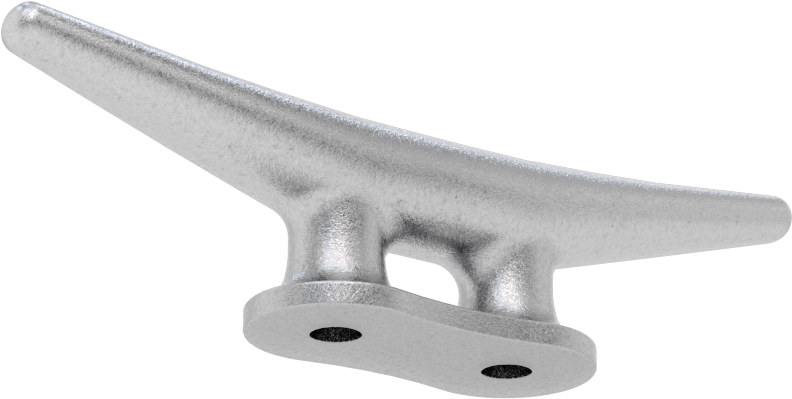 Sarmalı Halat Kelepçesi, 5/16" Halat Çapı için, 4" Uzunluk, Galvanizli Demir