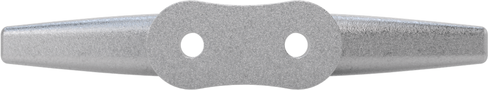 Sarmalı Halat Kelepçesi, 3/8" Halat Çapı için, 5 inç Uzunluk, Galvanizli Demir
