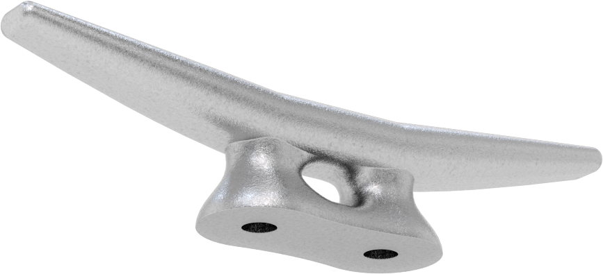 Sarmalı Halat Kelepçesi, 3/8" Halat Çapı için, 5 inç Uzunluk, Galvanizli Demir