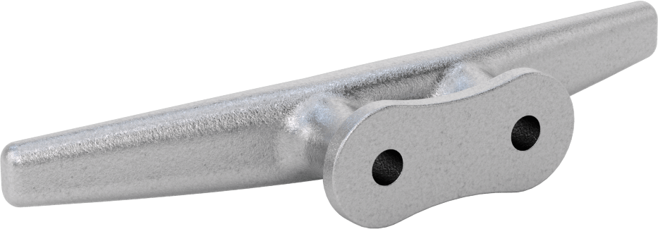 Sarmalı Halat Kelepçesi, 5/8" Halat Çapı için, 8" Uzunluk, Galvanizli Demir