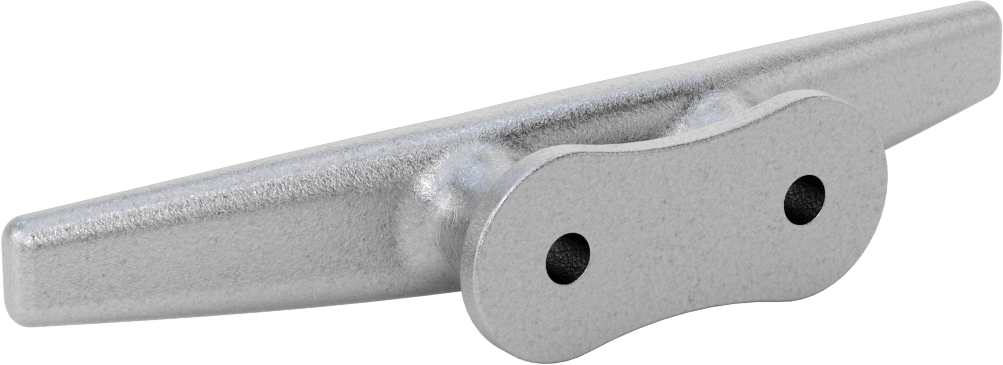 Sarmalı Halat Kelepçesi, 3/4" Halat Çapı için, 10" Uzunluk, Galvanizli Demir