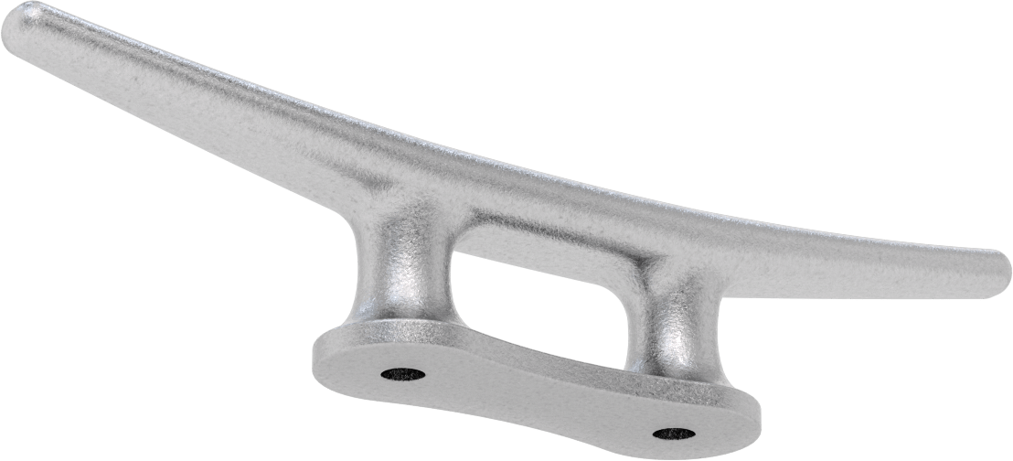 Sarmalı Halat Kelepçesi, 3/4" Halat Çapı için, 12" Uzunluk, Galvanizli Demir