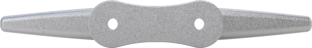 Sarmalı Halat Kelepçesi, 3/4" Halat Çapı için, 12" Uzunluk, Galvanizli Demir