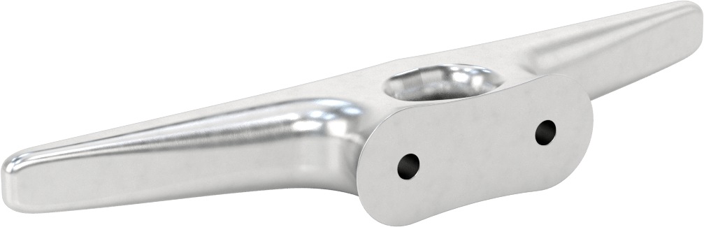 Sarmalı Halat Kelepçesi, 3/4" Halat Çapı için, Alüminyum, 10" Uzunluk, 2-1/4" Toplam Yükseklik
