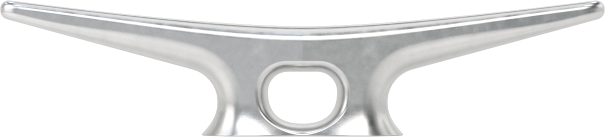 Sarmalı Halat Kelepçesi, 3/4" Halat Çapı için, Alüminyum, 10" Uzunluk, 2-1/4" Toplam Yükseklik