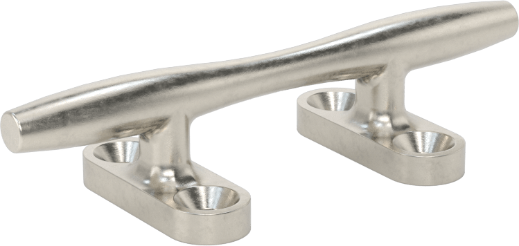 Sarmalı Halat Kelepçesi, 1/4" Halat Çapı için, 316 Paslanmaz Çelik, 4" Uzunluk, 1-5/16" Toplam Yükseklik
