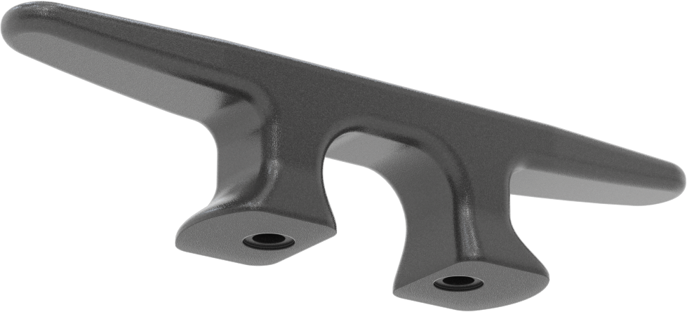 Sarmalı Halat Kelepçesi, 1/2" Halat Çapı için, Naylon, 8-1/16" Uzunluk
