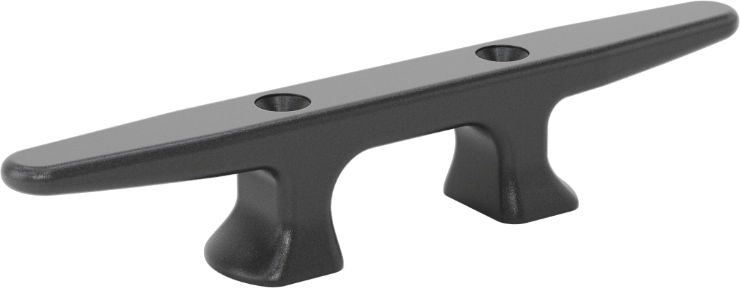 Sarmalı Halat Kelepçesi, 5/8" Halat Çapı için, Naylon, 9-7/8" Uzunluk