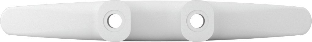 Sarmalı Halat Kelepçesi, 3/8" Halat Çapı için, Naylon, 6-1/16" Uzunluk, Beyaz