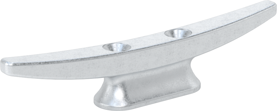 Sarmalı Halat Kelepçesi, 3/8" Halat Çapı için, Alüminyum, 5-7/8" Uzunluk, 1-1/4" Toplam Yükseklik