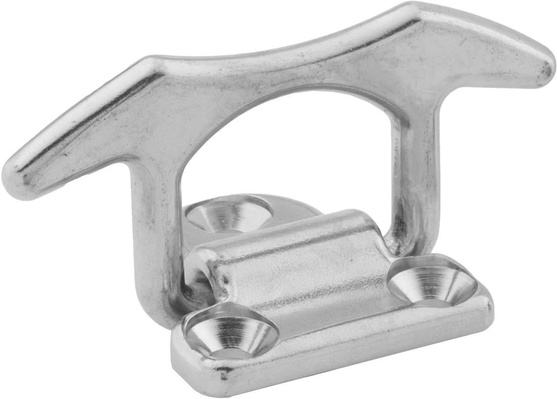 Sarmalı Halat Kelepçesi, 3/8" Halat Çapı için, 316 Paslanmaz Çelik, 3-7/16" Uzunluk