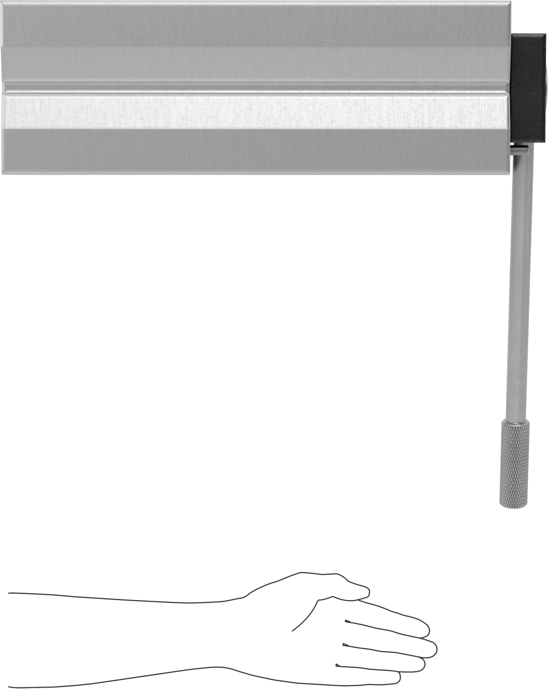 Kapatma Kaldırma Mıknatısı, 1750 lbs. Kapasite @ 3" Çap, 20-3/8" Uzunluk, 6-1/2" Genişlik, 11" Yükseklik