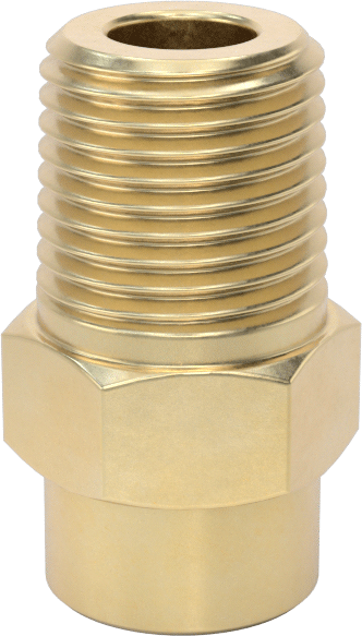 Kare Desenli Püskürtme Memesi, Pirinç, 1/8 NPT Erkek, 20 PSI'da 0,8 gpm