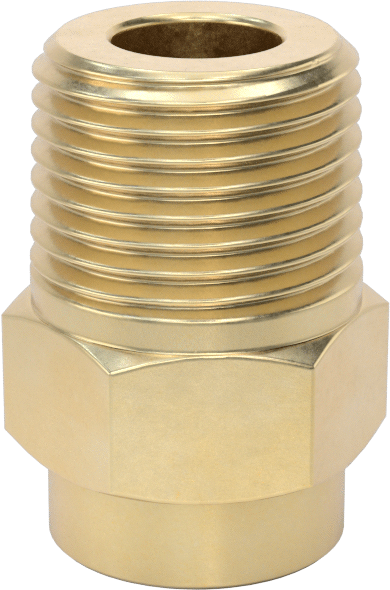 Kare Desenli Püskürtme Memesi, Pirinç, 3/8 NPT Erkek, 2,5 gpm 20 PSI'da