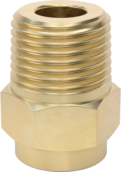 Kare Desenli Püskürtme Memesi, Pirinç, 1/2 NPT Erkek, 20 PSI'da 5,1 gpm