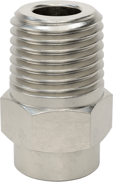Kare Desenli Püskürtme Memesi, 303 Paslanmaz Çelik, 1/4 NPT Erkek, 20 PSI'da 1,9 gpm