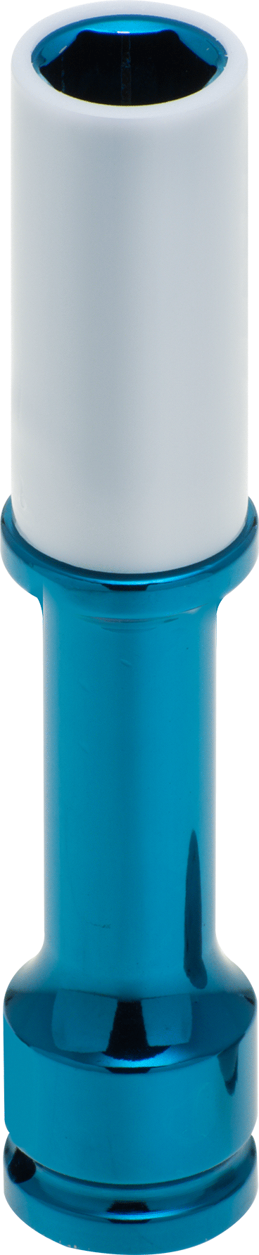 Yüzeyi Çizmeyen 6 Uçlu Darbeli Lokma Anahtarı, 1/2" Kare Tahrik, 17 mm Boyut, 6" Toplam Uzunluk