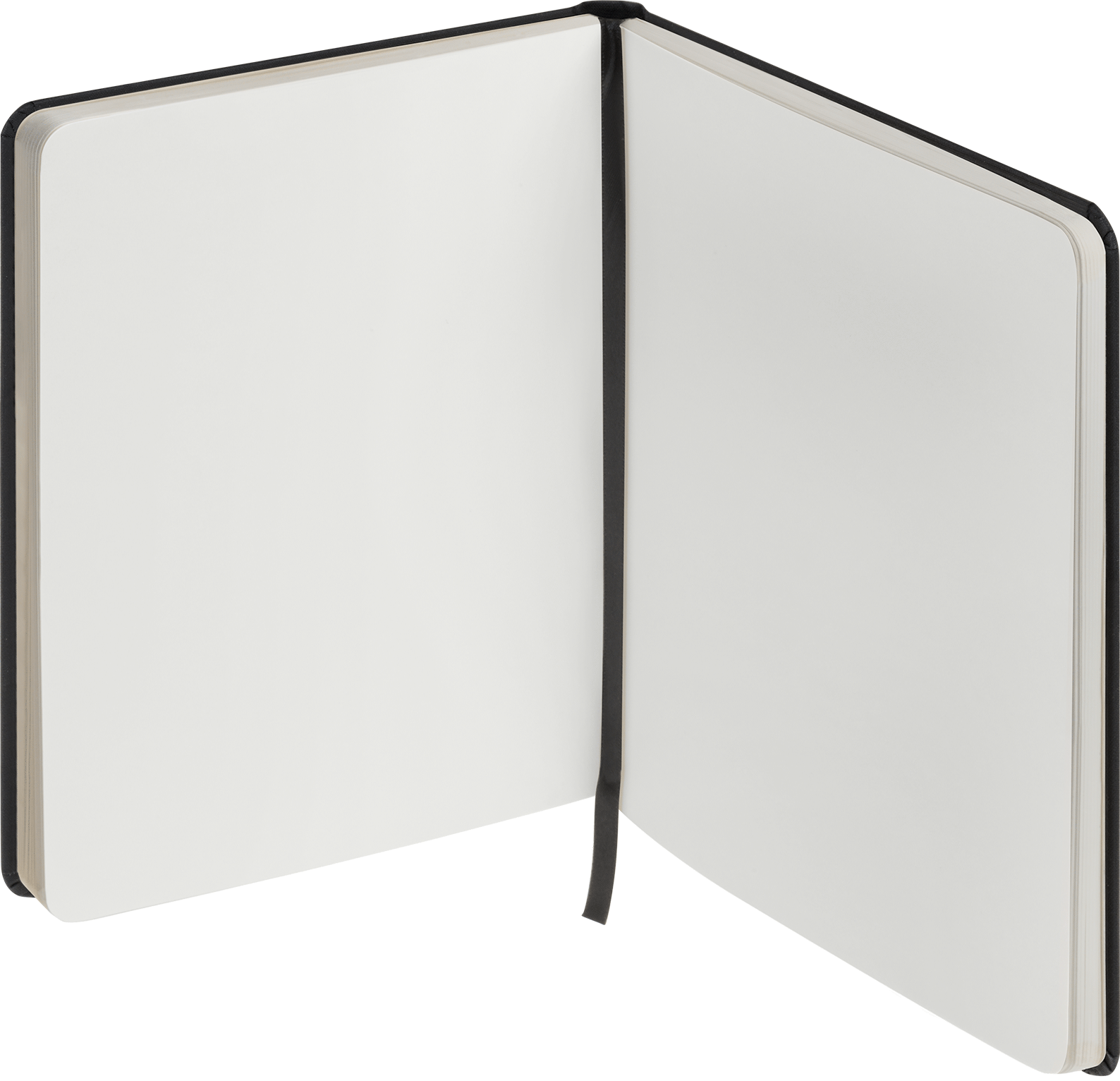 Defter, Sert Kapaklı, Boş, 5-1/4“ Genişlik x 8-1/4” Uzunluk, Koyu Mavi
