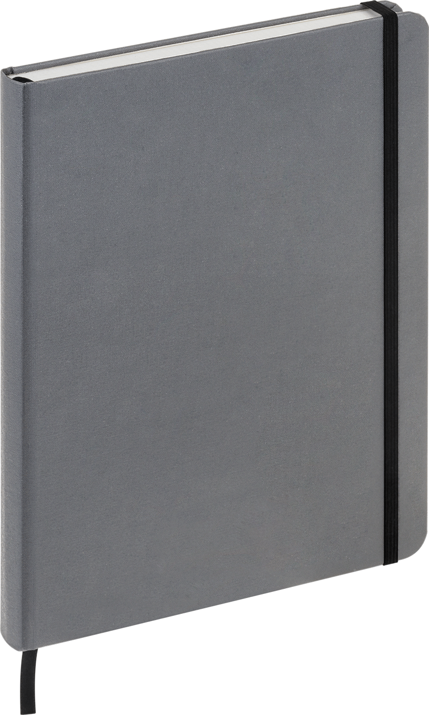 Defter, Sert Kapaklı, Astarlı, 5-1/4“ Genişlik x 8-1/4” Uzunluk