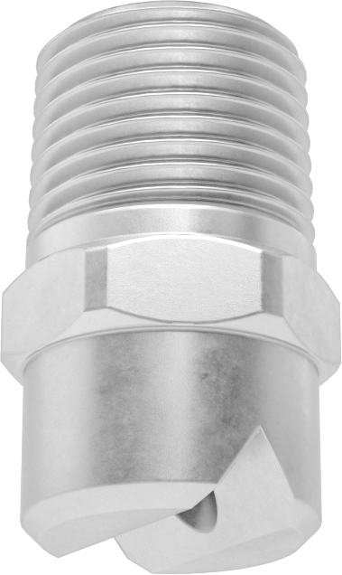 Düz Püskürtme Nozulu, Pirinç, 1/2 NPT Erkek, 20 PSI'da 8,4 gpm