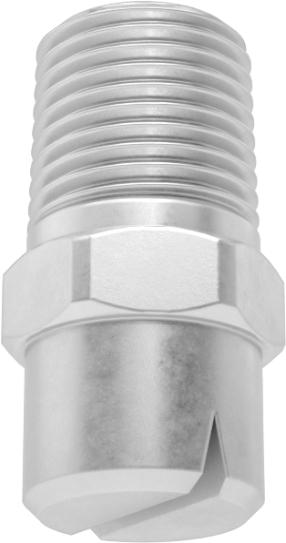 Düz Püskürtme Nozulu, Pirinç, 1/8 NPT Erkek, 0,3 gpm 20 PSI'da