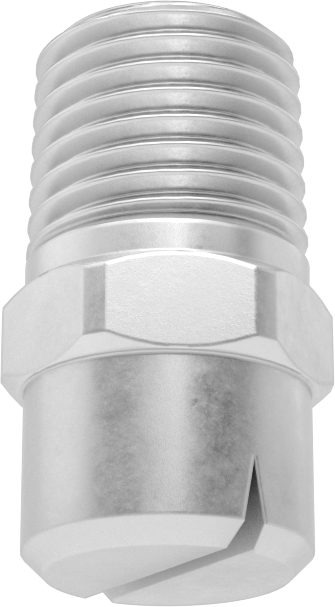 Düz Püskürtme Nozulu, Pirinç, 1/4 NPT Erkek, 0,3 gpm 20 PSI'da