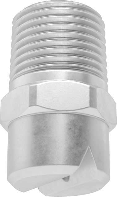 Düz Püskürtme Nozulu, Pirinç, 1/2 NPT Erkek, 20 PSI'da 4,2 gpm