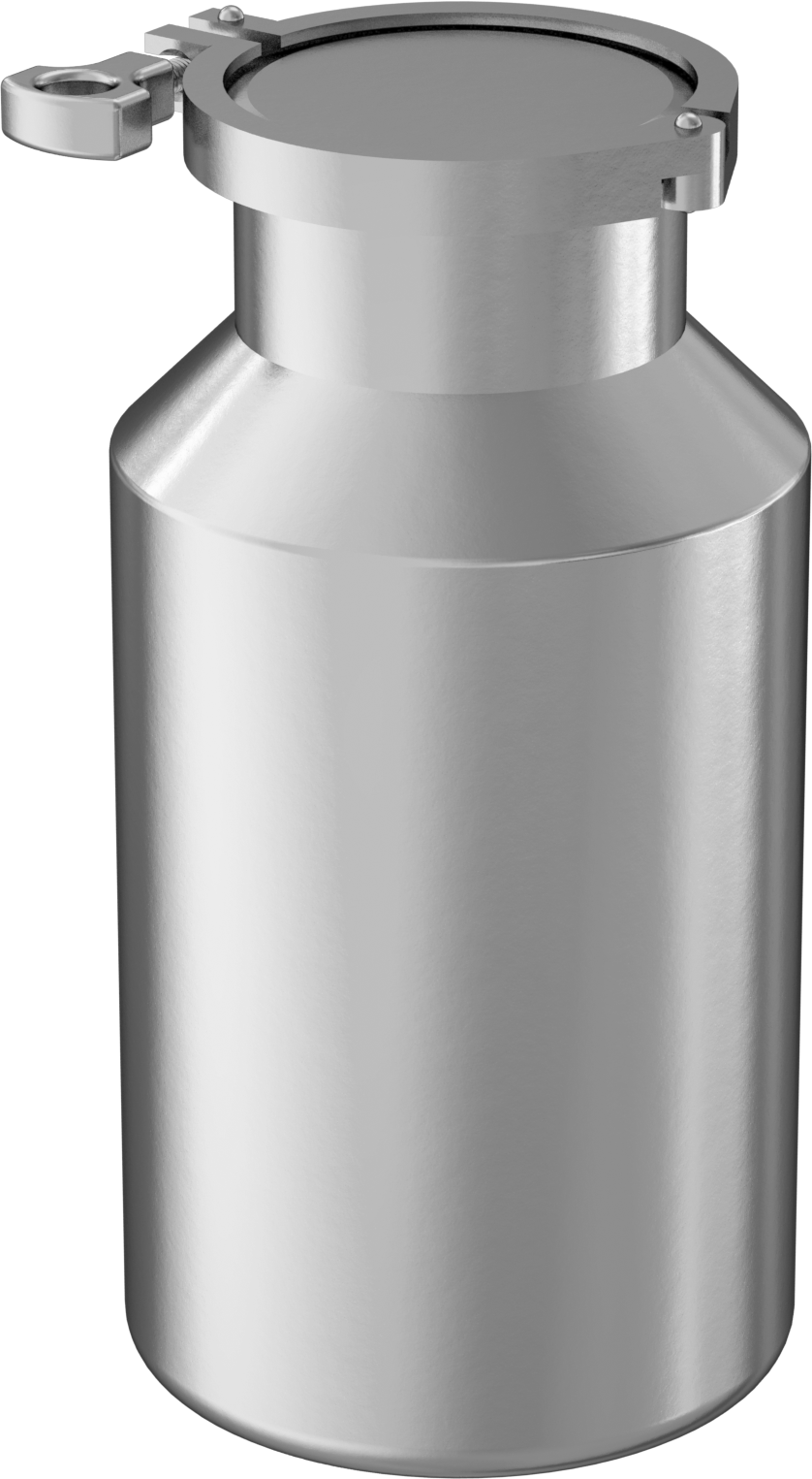 Hızlı Sıkıştırmalı Paslanmaz Çelik Şişe, 1,3 Galon/5000 ml Kapasite