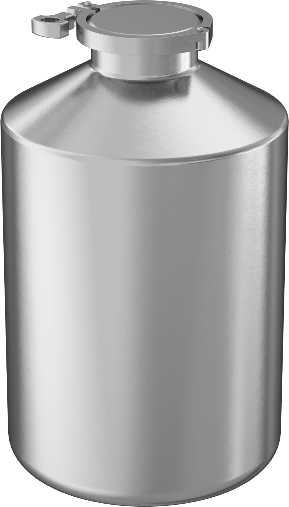 Hızlı Sıkıştırmalı Paslanmaz Çelik Şişe, 5 Galon/20000 ml Kapasite