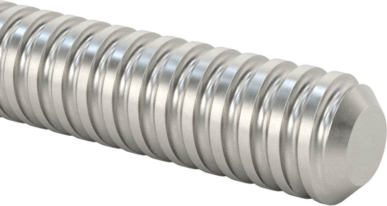 Bilyalı Vida, Sağ El, 3/4"-5 Diş Boyutu, 6 Fit Uzunluk