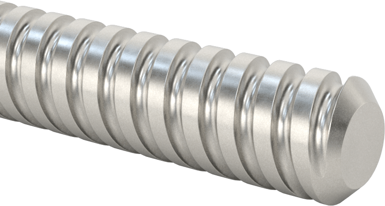 Bilyalı Vida, Hızlı Hareket, 3/4"-4 Diş Boyutu, 2 Diş Başlangıcı, 6 Fit Uzunluk