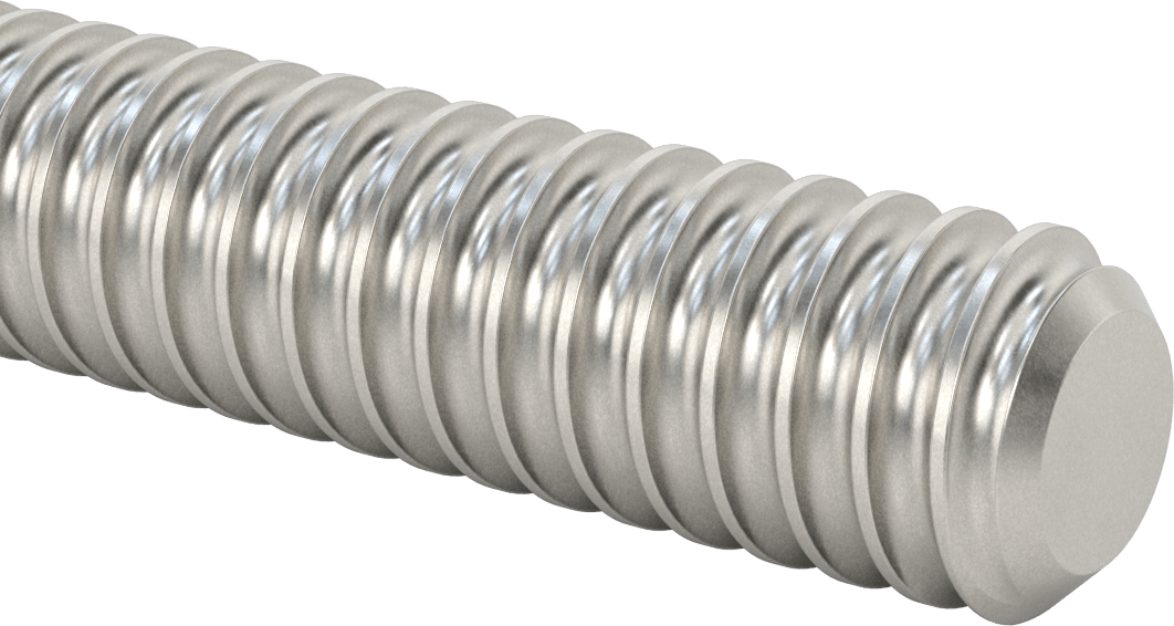 Bilyalı Vida, Sağ El, 2-1/4"-2 Diş Boyutu, 5 Fit Uzunluk