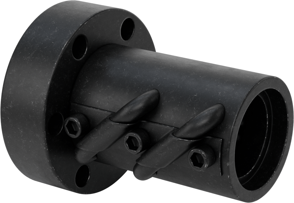 Flanşlı Top Somun, 2-1/4"-2 Sağ Dişli