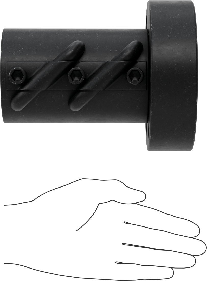 Flanşlı Top Somun, 2-1/4"-2 Sağ Dişli