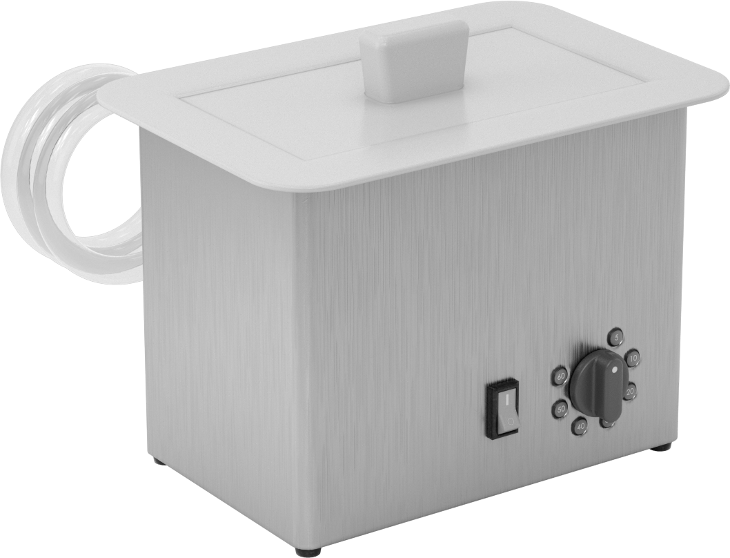Ultrasonik Temizleyici, Isıtmalı, 3-3/8 qt. Kapasite