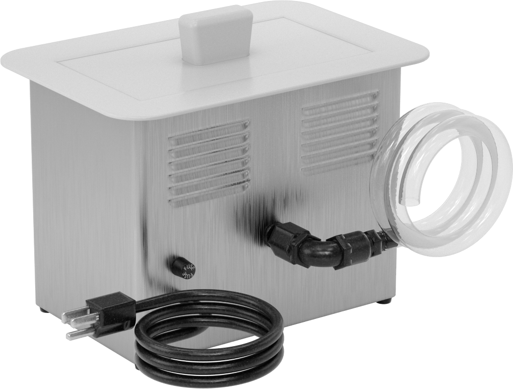 Ultrasonik Temizleyici, Isıtmalı, 3-3/8 qt. Kapasite