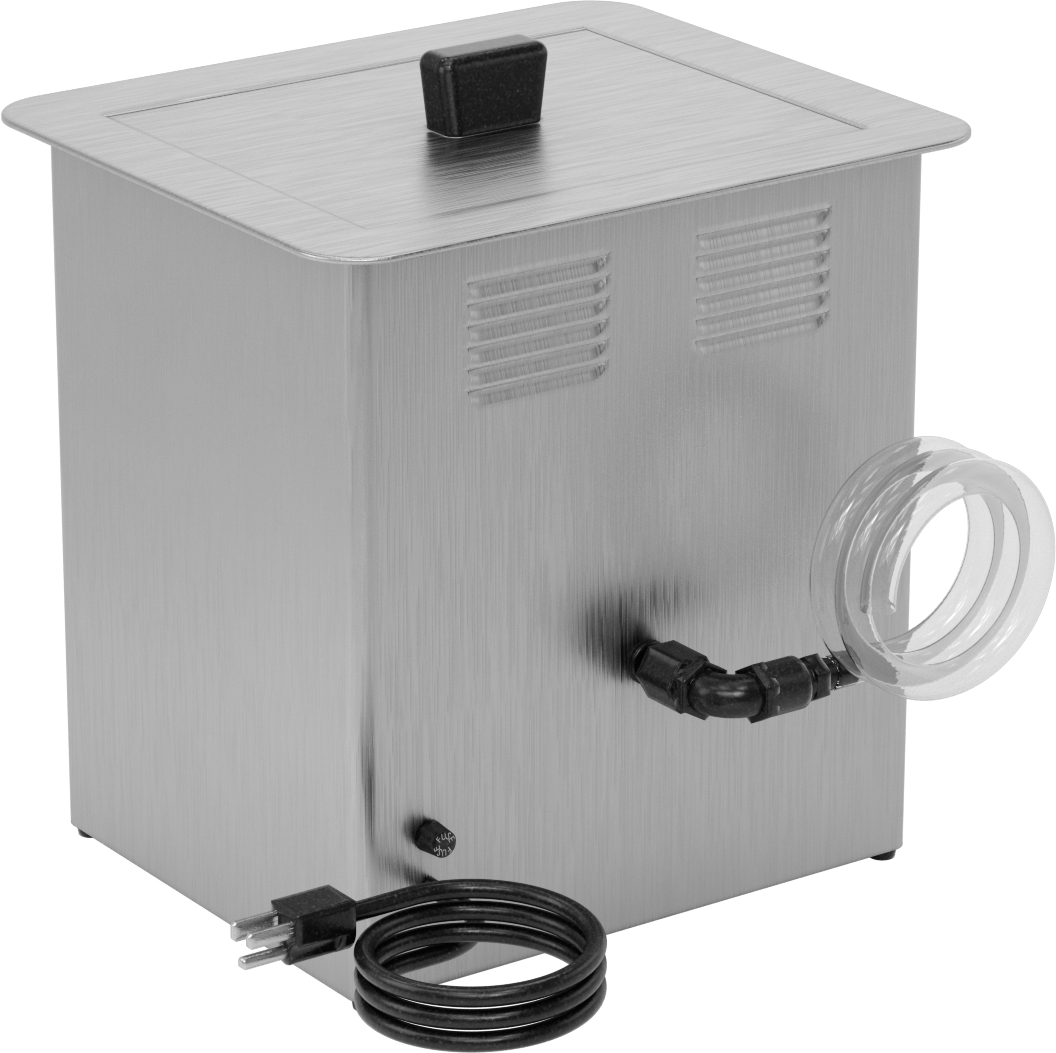 Ultrasonik Temizleyici, Isıtmalı, 14-1/2 qt. Kapasite