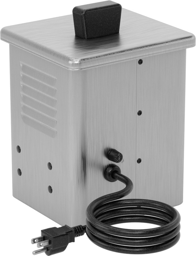 Ultrasonik Temizleyici, Mekanik Kadranlı Zamanlayıcı ile, 2 qt. Kapasite, 55 Watt