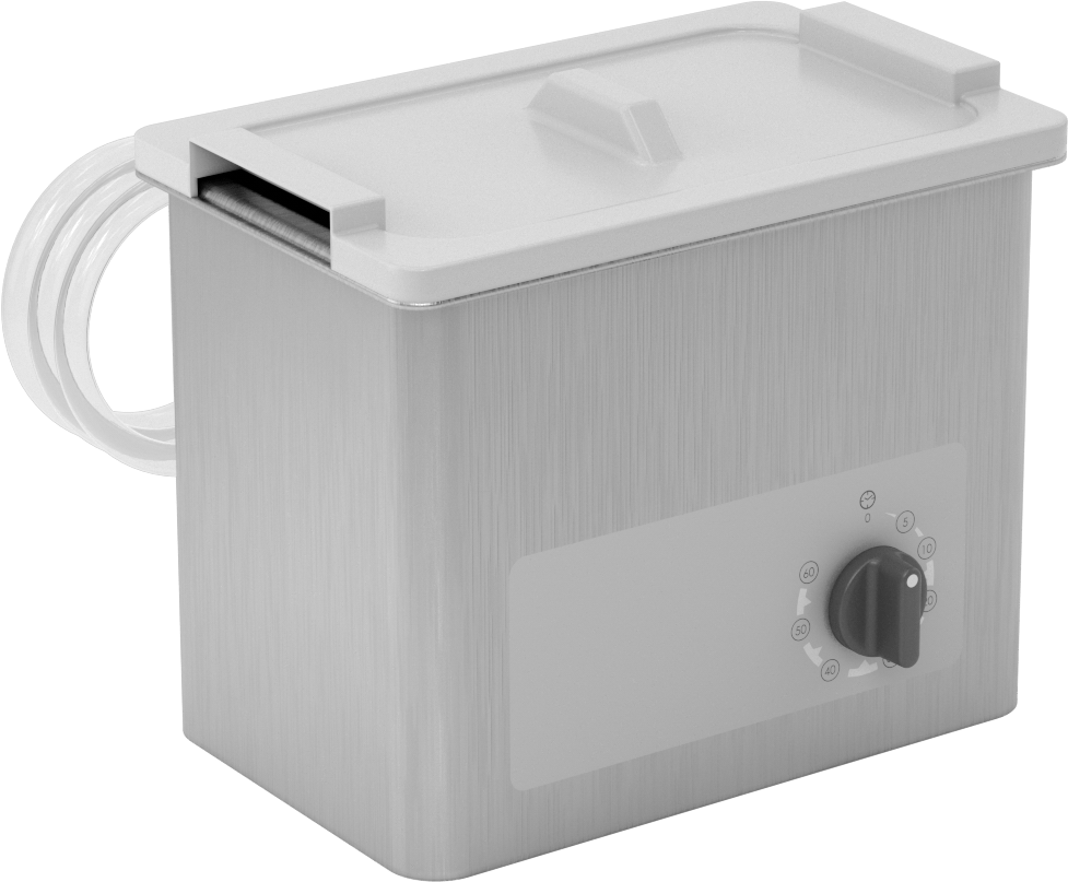 Ultrasonik Temizleyici, Mekanik Kadranlı Zamanlayıcı ile, 3-3/8 qt. Kapasite, 95W
